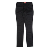 DICKIES Workwear Womens Trousers Black Slim Skinny W27 L32