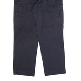 DICKIES Cargo Workwear Mens Trousers Blue Regular Straight W34 L32
