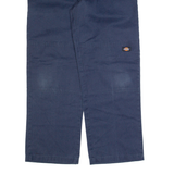 DICKIES Workwear Mens Trousers Blue Loose Straight W34 L30