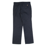 DICKIES Workwear Womens Trousers Black Regular Straight W30 L27