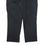 DICKIES Cargo Workwear Mens Trousers Black Regular Straight W42 L42