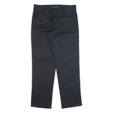 DICKIES Workwear Mens Trousers Black Regular Straight W30 L30