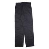 DICKIES Workwear Mens Trousers Black Regular Straight W38 L39