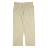 DICKIES 874 Workwear Mens Trousers Beige Regular Straight W34 L28