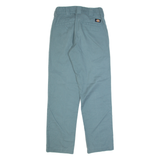 DICKIES Workwear Mens Trousers Blue Regular Straight W28 L30