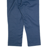 DICKIES Workwear Mens Trousers Blue Regular Straight W40 L29