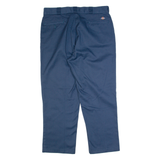 DICKIES Workwear Mens Trousers Blue Regular Straight W40 L29