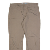 DICKIES Cooling Temp-IQ Mens Trousers Brown Regular Straight W38 L30