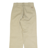 DICKIES Workwear Mens Trousers Beige Regular Straight W26 L30
