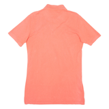 LACOSTE Garment Dyed Mens Polo Shirt Pink M