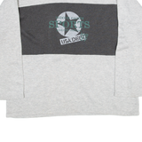 Indoor Game Sports Athletic Meeting Mens Sweatshirt Grey USA XL