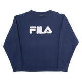 FILA Mens Sweatshirt Blue M