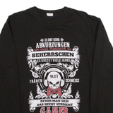 AWD Blut Gamer Mens Sweatshirt Black L