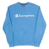 CHAMPION Mens Sweatshirt Blue S