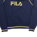 FILA Womens Sweatshirt Blue M