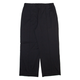 CALVIN KLEIN Womens Trousers Black Relaxed Straight W30 L26