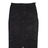 POLO RALPH LAUREN Womens Trousers Black Relaxed Straight W30 L28