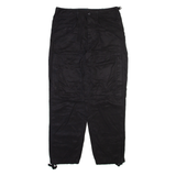 POLO RALPH LAUREN Womens Trousers Black Relaxed Straight W30 L28