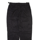 POLO RALPH LAUREN Womens Trousers Black Relaxed Straight W30 L28