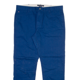 TOMMY HILFIGER Mens Trousers Black Regular Straight W38 L32