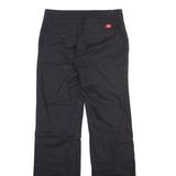 DICKIES Womens Trousers Grey Relaxed Bootcut W28 L33