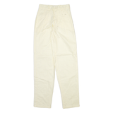 TORERO Womens Trousers Yellow Relaxed Tapered W22 L29
