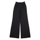 MADIES Womens Trousers Black Slim Wide-Leg W24 L34