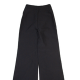 MADIES Womens Trousers Black Slim Wide-Leg W24 L34