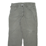 CARHARTT Mens Trousers Grey Relaxed Straight W38 L32