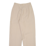 ESPRESSO Womens Trousers Cream Relaxed Straight W22 L28
