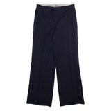 TREVIRA Mens Trousers Blue Regular Straight Wool W28 L28