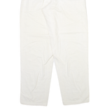 ROSNER Womens Trousers Cream Relaxed Tapered W24 L29