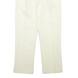 Womens Trousers Yellow Regular Straight W26 L28