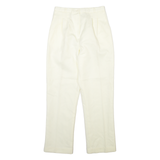 Womens Trousers Yellow Regular Straight W26 L28