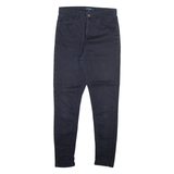 KANGOL Womens Trousers Blue Slim Tapered W28 L29