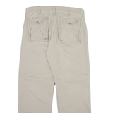 WRANGLER Mens Trousers Grey Relaxed Straight W32 L29