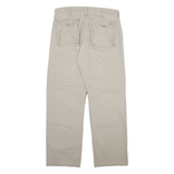 WRANGLER Mens Trousers Grey Relaxed Straight W32 L29