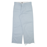 DICKIES 874 Workwear Mens Trousers Blue Regular Straight W32 L27