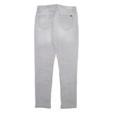 TOMMY HILFIGER Womens Trousers Grey Slim Skinny W30 L30