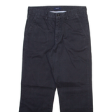GANT Mens Trousers Grey Regular Straight W32 L28