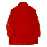 JOBIS Womens Overcoat Coat Orange Wool 90s L