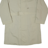 HAPPY LIFE Mens Trench Coat Cream 90s M