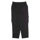 RELIGION LONDON Cargo Womens Trousers Black Regular Tapered W28 L28
