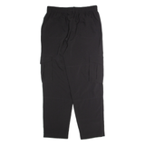 RELIGION LONDON Cargo Womens Trousers Black Regular Tapered W28 L28