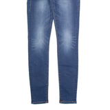 TRUE RELIGION Manchester United Womens Jeans Blue Slim Skinny W26 L30