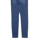 TRUE RELIGION Manchester United Womens Jeans Blue Slim Skinny W26 L30