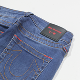 TRUE RELIGION Manchester United Womens Jeans Blue Slim Skinny W26 L30