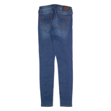 TRUE RELIGION Manchester United Womens Jeans Blue Slim Skinny W26 L30