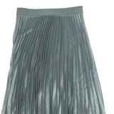 H&M Womens Swing Skirt Green Midi S