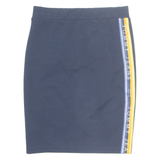 TOMMY HILFIGER Womens Pencil Skirt Blue Knee Length S